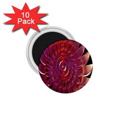 Chakra Flower 1 75  Magnets (10 Pack)  by Sparkle