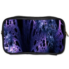 Fractal Web Toiletries Bag (two Sides) by Sparkle