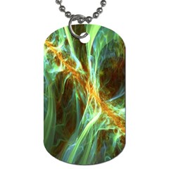 Abstract Illusion Dog Tag (two Sides) by Sparkle