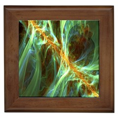 Abstract Illusion Framed Tile by Sparkle