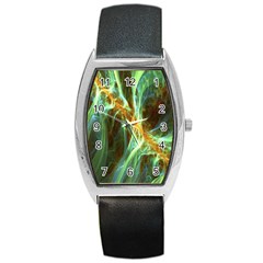 Abstract Illusion Barrel Style Metal Watch by Sparkle