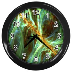 Abstract Illusion Wall Clock (black) by Sparkle