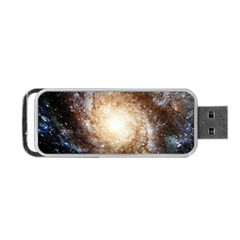 Galaxy Space Portable Usb Flash (one Side) by Sabelacarlos