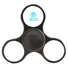 Child Abuse Prevention Support  Finger Spinner by artjunkie