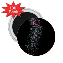 Galaxy Space 2 25  Magnets (100 Pack)  by Sabelacarlos