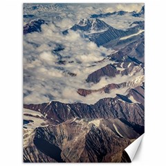 Andes Mountains Aerial View, Chile Canvas 36  X 48  by dflcprintsclothing