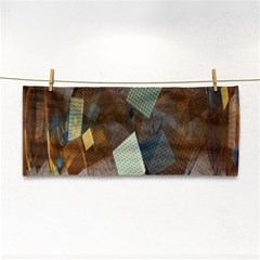 Digital Geometry Hand Towel by Sparkle