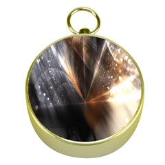 Flash Light Gold Compasses by Sparkle