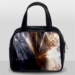 Digital Geometry Classic Handbag (two Sides) by Sparkle