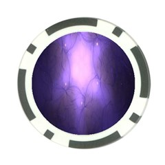 Violet Spark Poker Chip Card Guard (10 Pack) by Sparkle