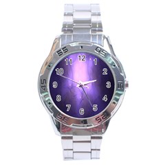 Violet Spark Stainless Steel Analogue Watch by Sparkle