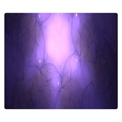 Violet Spark Double Sided Flano Blanket (small)  by Sparkle