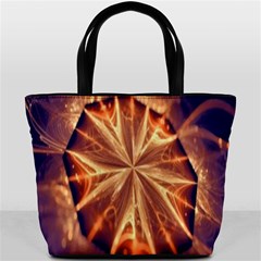 Sun Fractal Bucket Bag by Sparkle