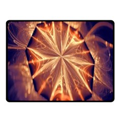 Sun Fractal Fleece Blanket (small) by Sparkle