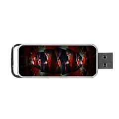 Twist Flower Portable Usb Flash (one Side) by Sparkle