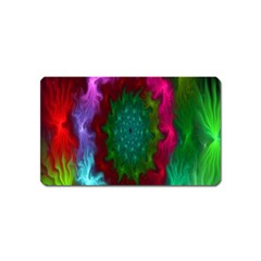 Rainbow Waves Magnet (name Card) by Sparkle