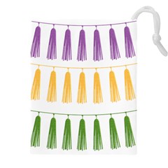 Tassels Tassel Bunting Banner Drawstring Pouch (5xl) by HermanTelo