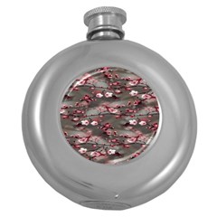 Realflowers Round Hip Flask (5 Oz) by Sparkle