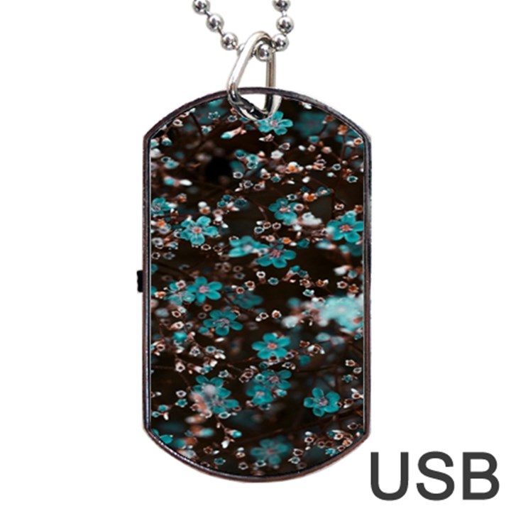 Realflowers Dog Tag USB Flash (One Side)