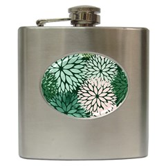 Dahlia  Hip Flask (6 Oz) by Angelandspot