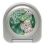 Dahlia  Travel Alarm Clock Front