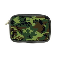 Forest Camo Pattern, Army Themed Design, Soldier Coin Purse by Casemiro