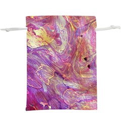 Marbling Abstract Layers  Lightweight Drawstring Pouch (xl) by kaleidomarblingart