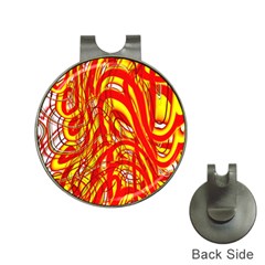 Fire On The Sun Hat Clips With Golf Markers by ScottFreeArt