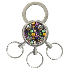 Halloween 3-ring Key Chain by Angelandspot