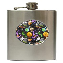 Halloween Hip Flask (6 Oz) by Angelandspot