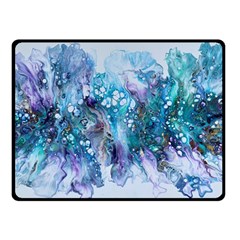 Sea Anemone Double Sided Fleece Blanket (small)  by CKArtCreations