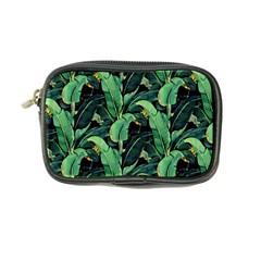 Night Tropical Banana Leaves Coin Purse by goljakoff