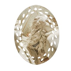 Apollo And Daphne Bernini Masterpiece, Italy Ornament (oval Filigree) by dflcprintsclothing