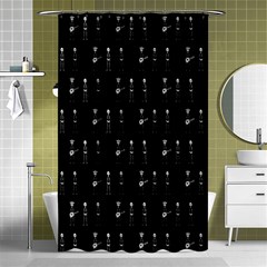 Halloween Shower Curtain 48  X 72  (small)  by Sparkle