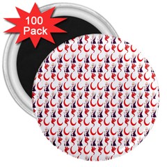 Halloween 3  Magnets (100 Pack) by Sparkle