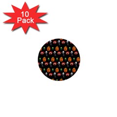 Halloween 1  Mini Buttons (10 Pack)  by Sparkle