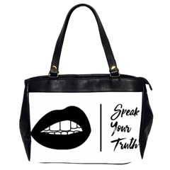 Speak Your Truth Oversize Office Handbag (2 Sides) by 20SpeakYourTruth20