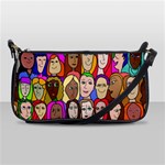 Sisters Shoulder Clutch Bag Front