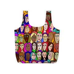 Sisters Full Print Recycle Bag (s) by Kritter