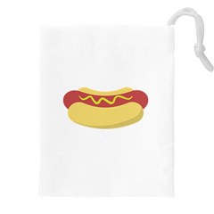 Hotdog Drawstring Pouch (4xl) by CuteKingdom