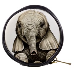 Baby Elephant Mini Makeup Bag by ArtByThree