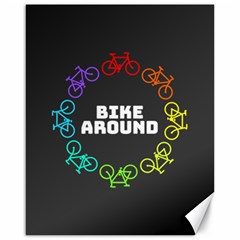 Bike Around Canvas 16  X 20  by CuteKingdom