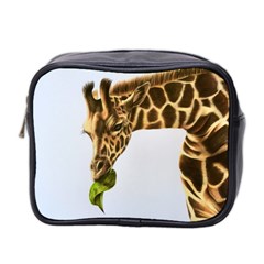 Giraffe Mini Toiletries Bag (two Sides) by ArtByThree