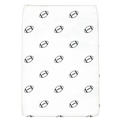 American Football Ball Motif Print Pattern Removable Flap Cover (s) by dflcprintsclothing