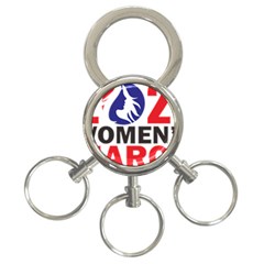 Womens March 3-ring Key Chain by happinesshack