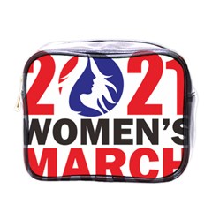 Womens March Mini Toiletries Bag (one Side) by happinesshack