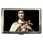 Virgin Mary Sculpture Dark Scene Cigarette Money Case Front