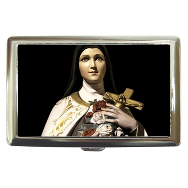 Virgin Mary Sculpture Dark Scene Cigarette Money Case