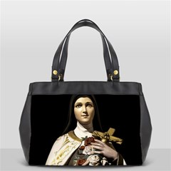 Virgin Mary Sculpture Dark Scene Oversize Office Handbag by dflcprintsclothing