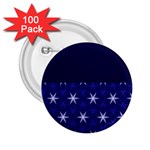 Bluestars 2.25  Buttons (100 pack)  Front